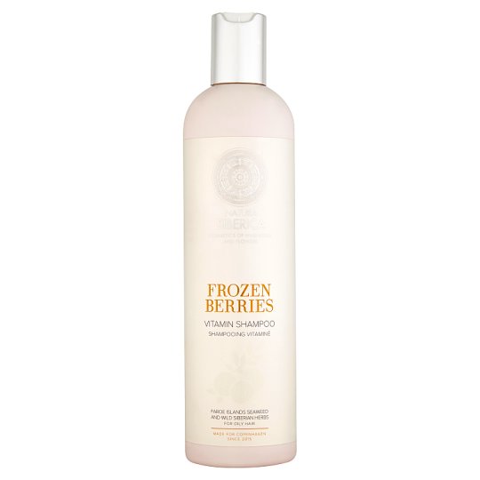Natura Siberica Szampon witaminowy do włosów przetłuszczających się Mroźne jagody 400 ml