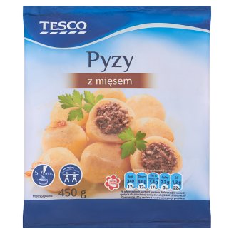Tesco Pyzy z mięsem 450 g