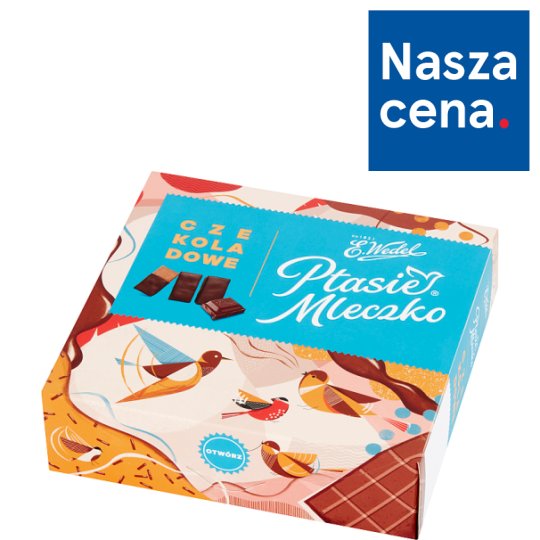 E. Wedel Ptasie Mleczko czekoladowe 380 g