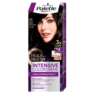 Palette Intensive Color Creme Farba do włosów Czerń N1