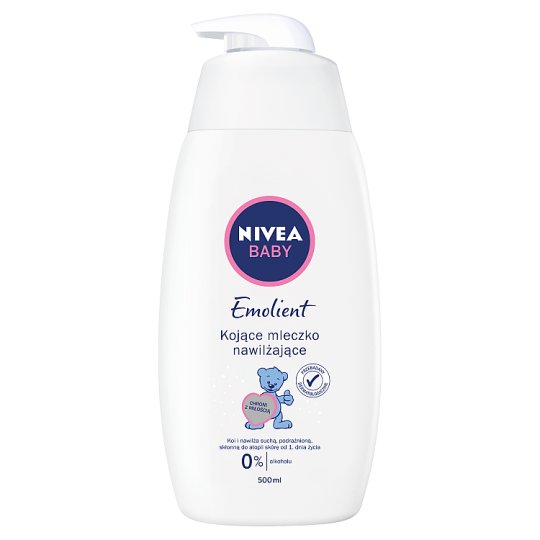 NIVEA Baby Emolient Kojące mleczko nawilżające 500 ml