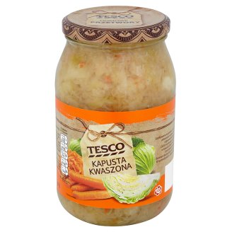 Tesco Kapusta kwaszona 900 g