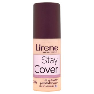 Lirene Stay Cover Długotrwały podkład kryjący 304 lekko opalony 30 ml