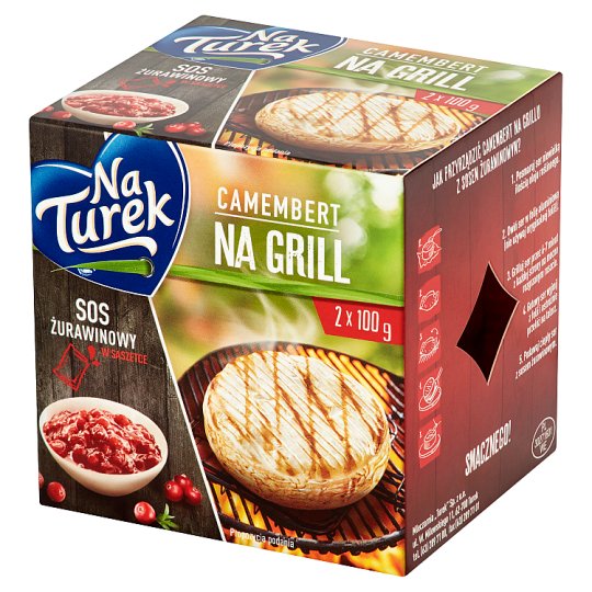NaTurek Camembert na grill z sosem żurawinowym 230 g