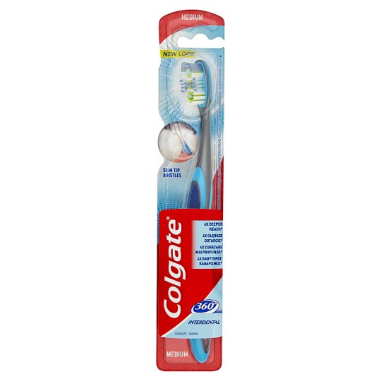 Colgate 360° Interdental Szczoteczka do zębów średnia