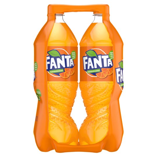 Fanta Pomarańczowa Napój gazowany 2 x 1,5 l