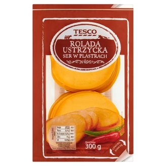 Tesco Rolada Ustrzycka Ser w plastrach 300 g