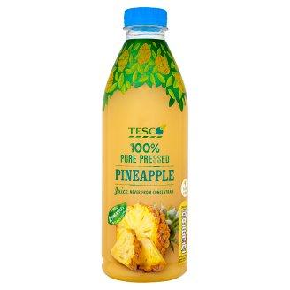Tesco Sok ananasowy nie z koncentratu 1 l