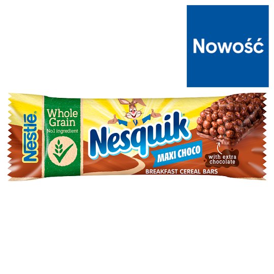 Nestlé Nesquik Maxi Choco Batonik zbożowy 25 g