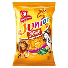 Lajkonik Junior Safari Drobne pieczywo o smaku waniliowym 125 g