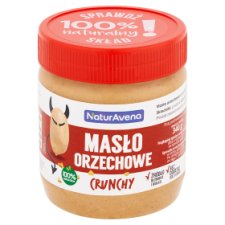 NaturAvena Masło orzechowe crunchy 340 g