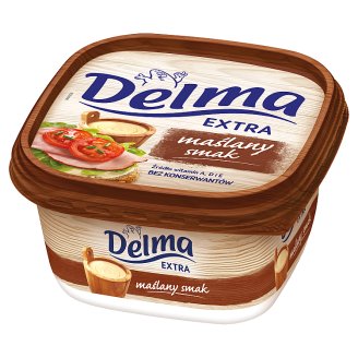 Delma Extra Margaryna o smaku masła 450 g