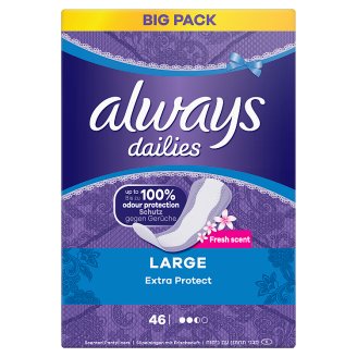 Always Dailies Extra Protect Large Fresh Wkładki higieniczne x 46