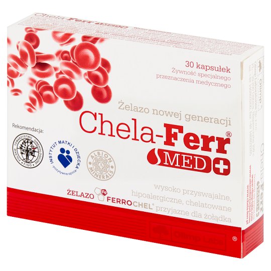 Olimp Labs Chela-Ferr Med Żywność specjalnego przeznaczenia medycznego 12 g (30 sztuk)
