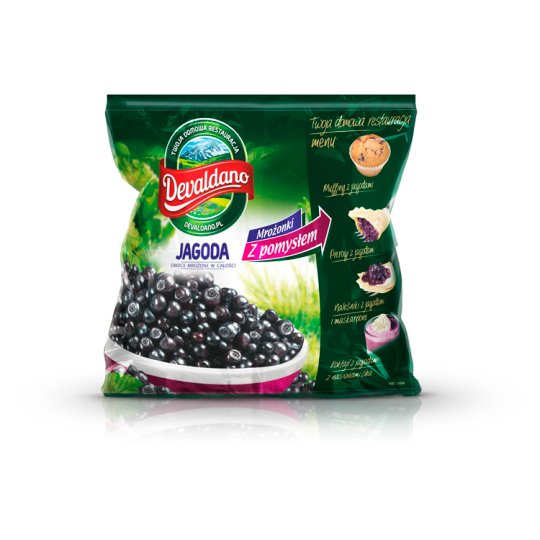 Devaldano Mrożonki Z pomysłem Blueberry 300 g