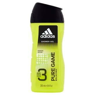 Adidas Pure Game 3 Żel pod prysznic do ciała włosów i twarzy 250 ml
