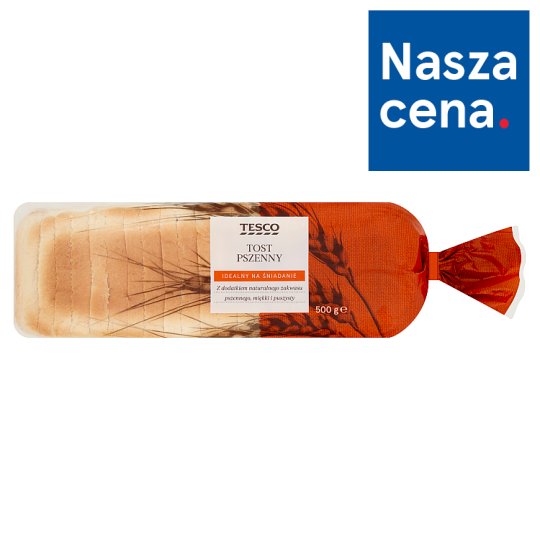 Tesco Tost pszenny 500 g