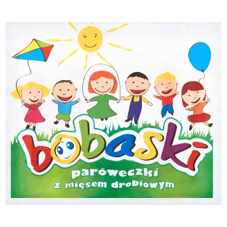 Bobaski Paróweczki z mięsem drobiowym 250 g