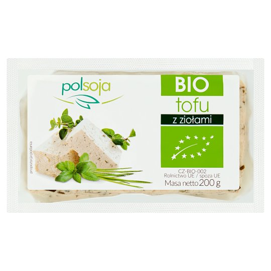 Polsoja BIO Tofu z ziołami 200 g
