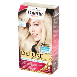Palette Deluxe Oil-Care Color Farba do włosów Białe złoto 230