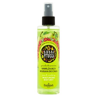 Farmona Tutti Frutti Nawilżająca mgiełka do ciała gruszka & żurawina 200 ml