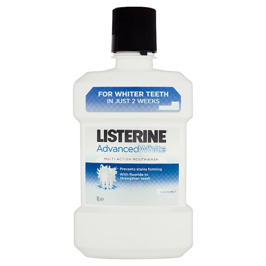 Listerine Advanced White Płyn do płukania jamy ustnej 1 l