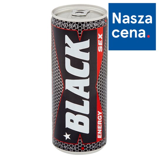Black Sex Energy Gazowany napój energetyzujący 250 ml