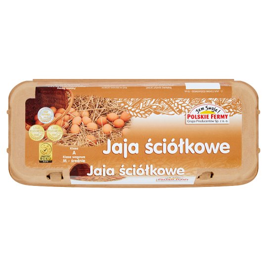 Jaja ściółkowe M 10 sztuk