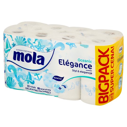 Mola Elégance Bryza Morska Papier toaletowy 16 rolek