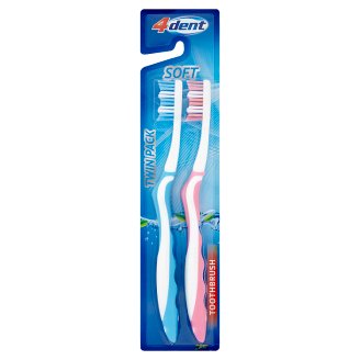 4Dent Soft Komplet szczoteczek do zębów 2 sztuki