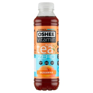 Oshee Vitamin Tea Zero Niegazowany napój herbaciany o smaku brzoskwiniowym 555 ml