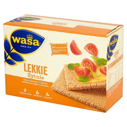 Wasa Lekkie żytnie Pieczywo 140 g