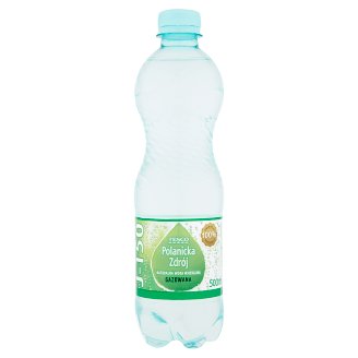 Tesco Polanicka Zdrój Naturalna woda mineralna gazowana 500 ml