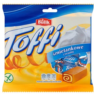 Bulik Toffi śmietankowe z nutą pomarańczy 70 g
