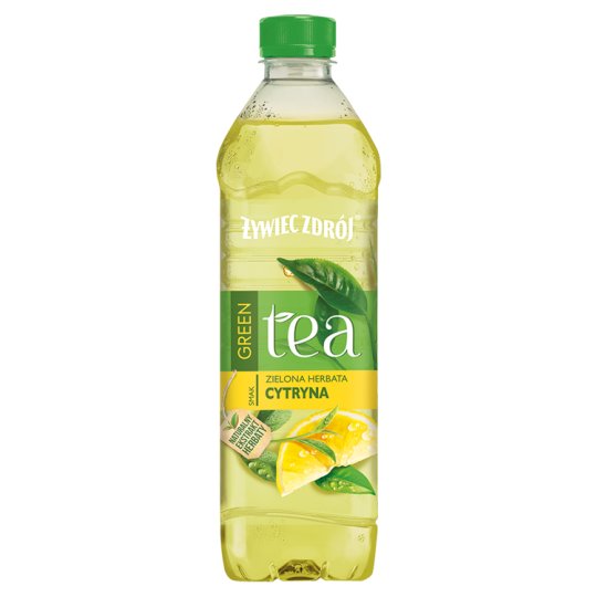 Żywiec Zdrój Green Tea Napój niegazowany zielona herbata cytryna 500 ml