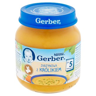 Gerber Jarzynowa z królikiem po 5 miesiącu 125 g