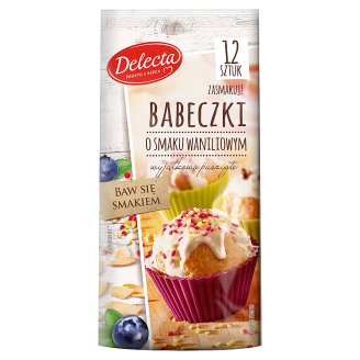 Delecta Babeczki o smaku waniliowym 265 g