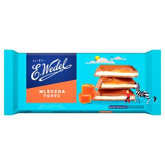 E. Wedel Czekolada mleczna toffi 100 g
