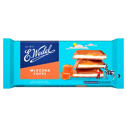 E. Wedel Czekolada mleczna toffi 100 g
