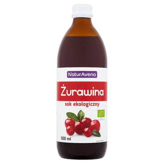 NaturAvena Sok ekologiczny żurawina 500 ml