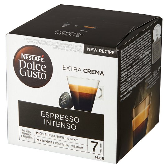 Nescafé Dolce Gusto Espresso Intenso Kawa w kapsułkach 112 g (16 x 7 g)