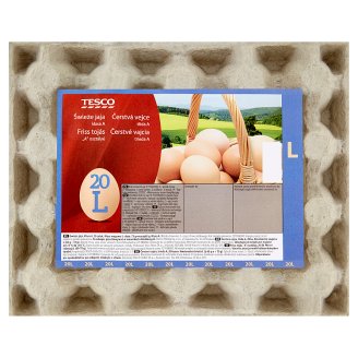 Tesco Świeże jaja L 20 sztuk