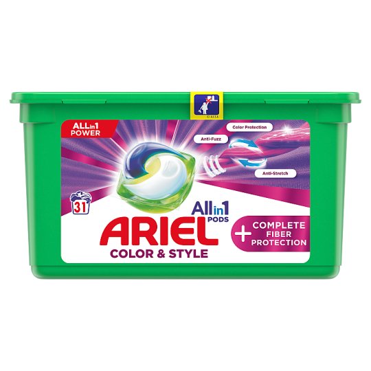 Ariel Allin1 Pods +Complete Fiber Protection Kapsułki do prania, 31 prań
