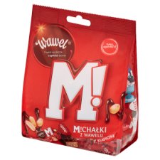 Wawel Michałki z Wawelu Klasyczne Cukierki w czekoladzie 280 g