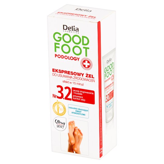 Delia Cosmetics Good Foot Podology Ekspresowy żel do usuwania zrogowaceń 60 ml