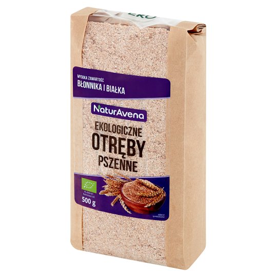 NaturAvena Ekologiczne otręby pszenne 500 g