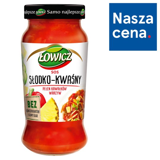 Łowicz Sos słodko-kwaśny 500 g