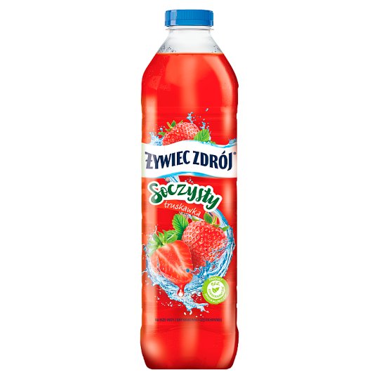 Żywiec Zdrój Soczysty Napój niegazowany truskawka 1,5 l