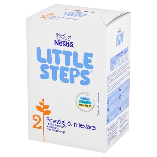 Nestlé LITTLE STEPS 2 Mleko następne w proszku dla niemowląt powyżej 6. miesiąca 600 g (2 x 300 g)