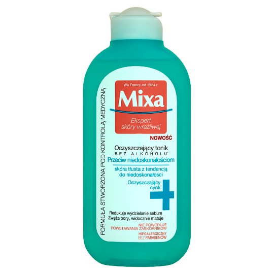 Mixa Oczyszczający tonik przeciw niedoskonałościom 200 ml